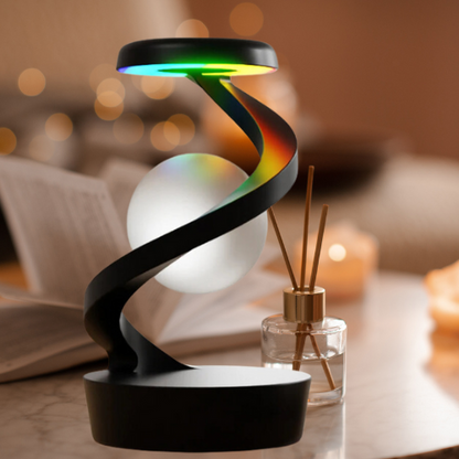 LeviLux Pro™:Fusionnez magie et technologie avec la lampe lévitante et un chargeur